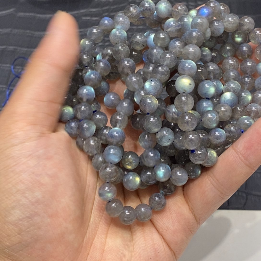 未镶嵌手链水晶拉长9mm