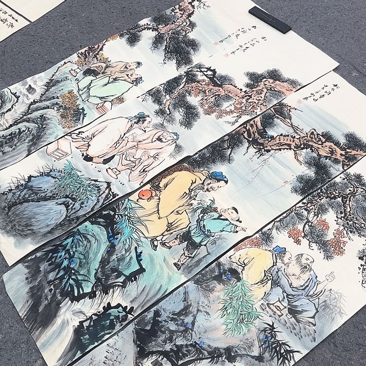 国画无毛和被绒毛或被绒毛