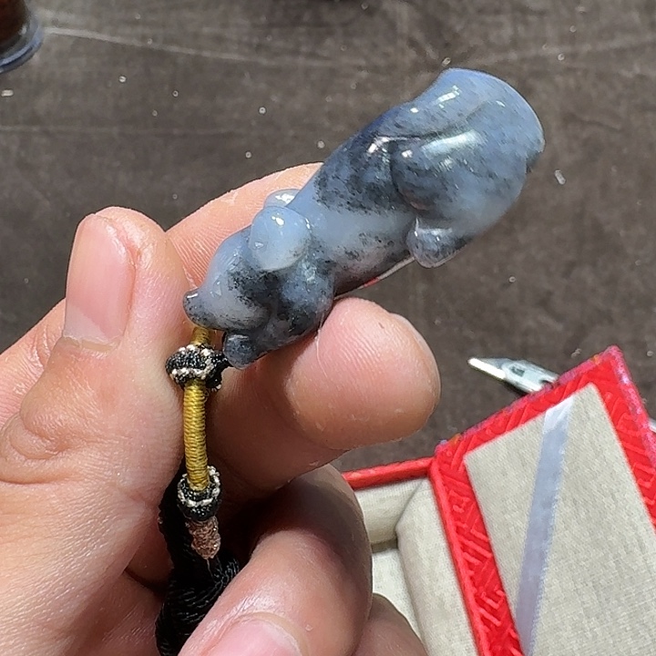 未镶嵌和田玉（糖玉）车挂