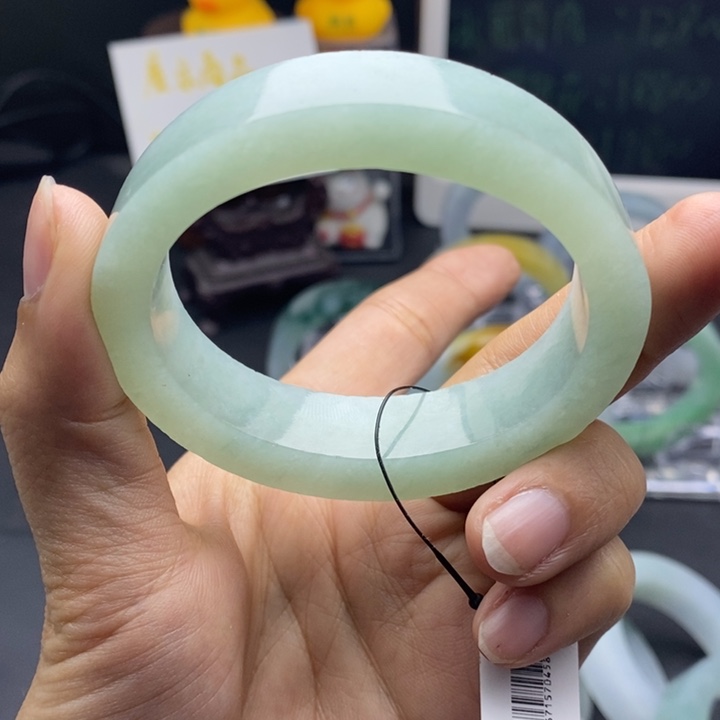 定制翡翠翡翠手镯未镶嵌B****然