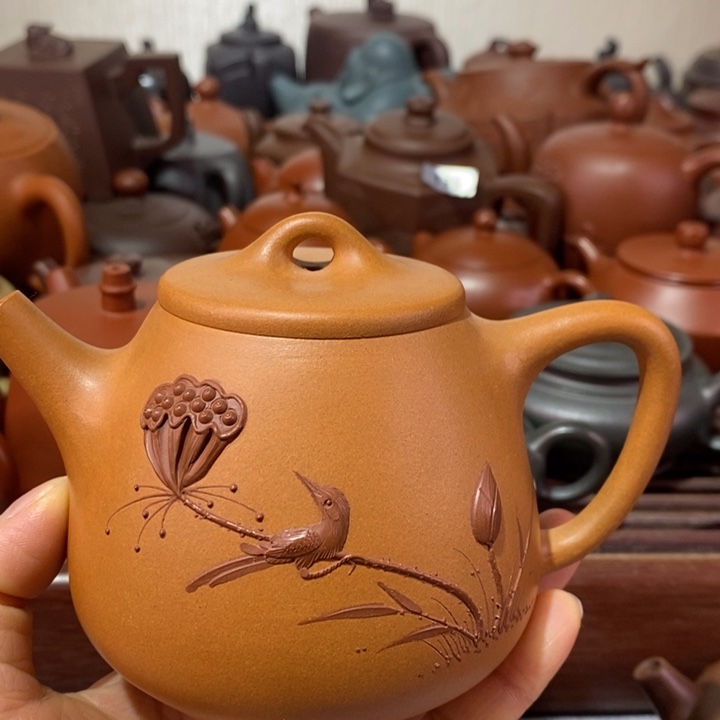 茶壶紫砂用****4微瑕处理一把