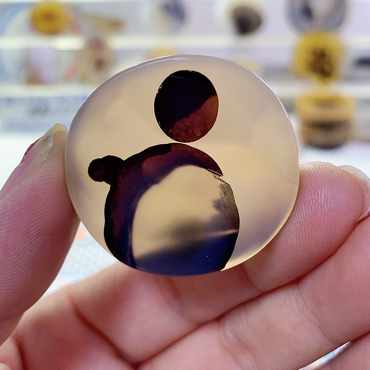 玛瑙/玉髓吊坠未镶嵌