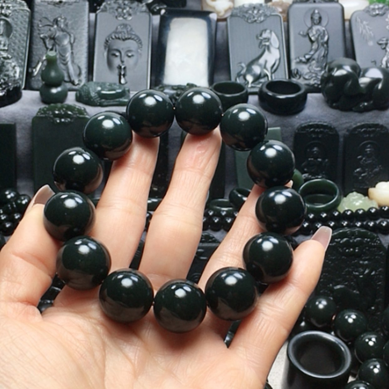 【闪购商品】和田玉手串未镶嵌