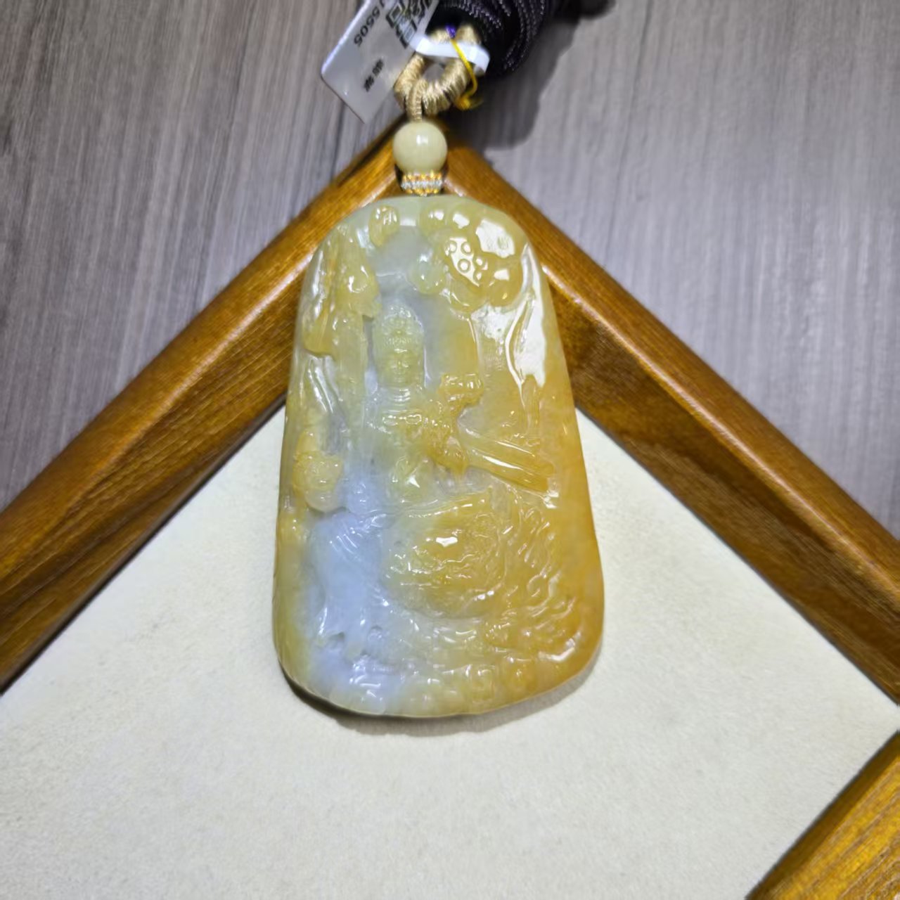 天然翡翠吊坠YJ@@960Q3J15505