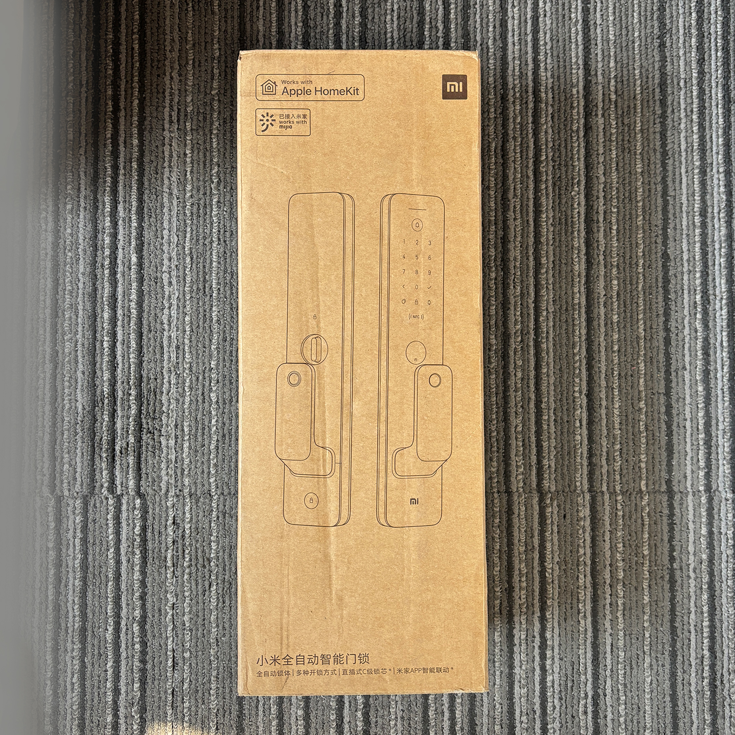 99新 Xiaomi/小米 小米全自动智能门锁黑色