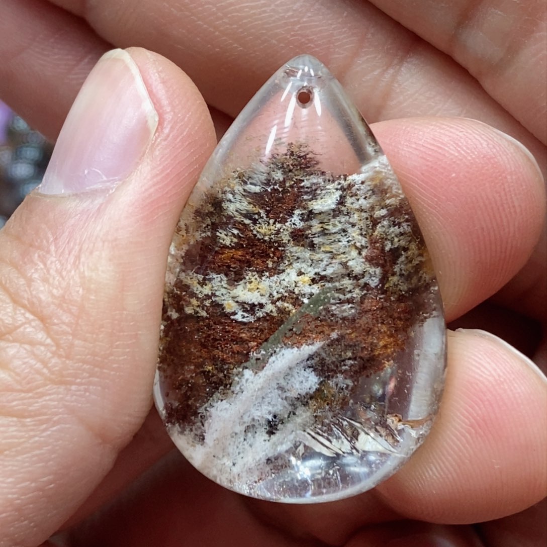 水晶吊坠(不含链)未镶嵌