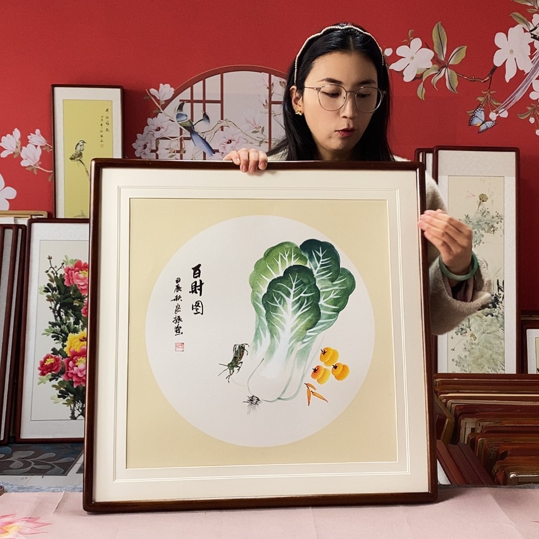国画手写手绘62✖️62国画作品
