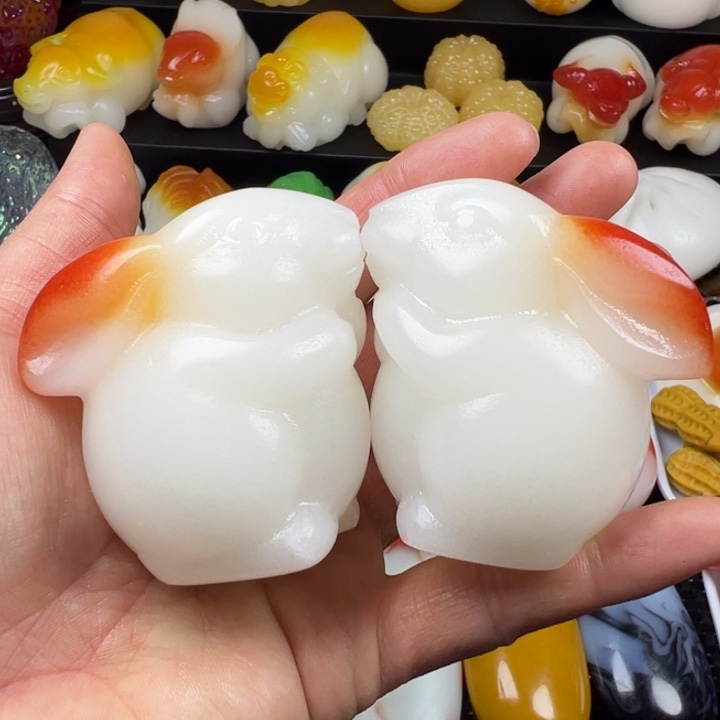 新疆戈壁五彩石金丝