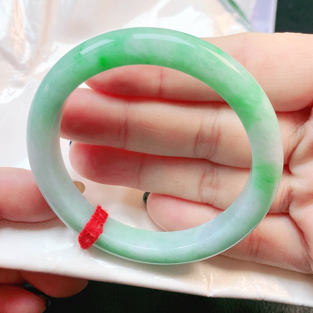 未镶嵌手镯翡翠正圈2151