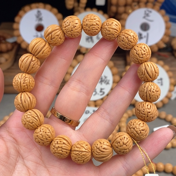 桃核手串荔枝13s……