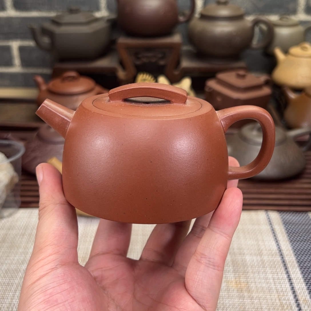 茶壶紫砂一厂大红泥