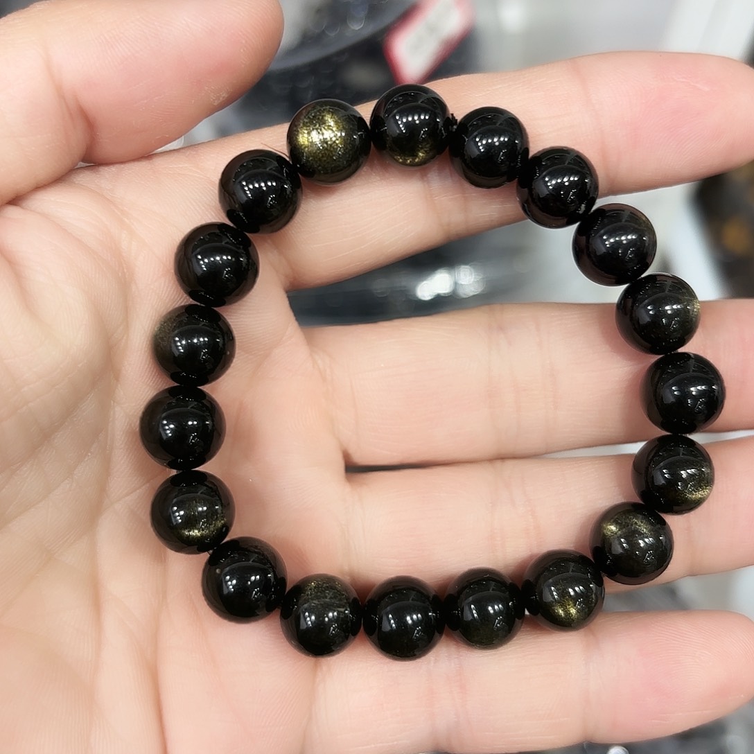 水晶手链未镶嵌金卡10