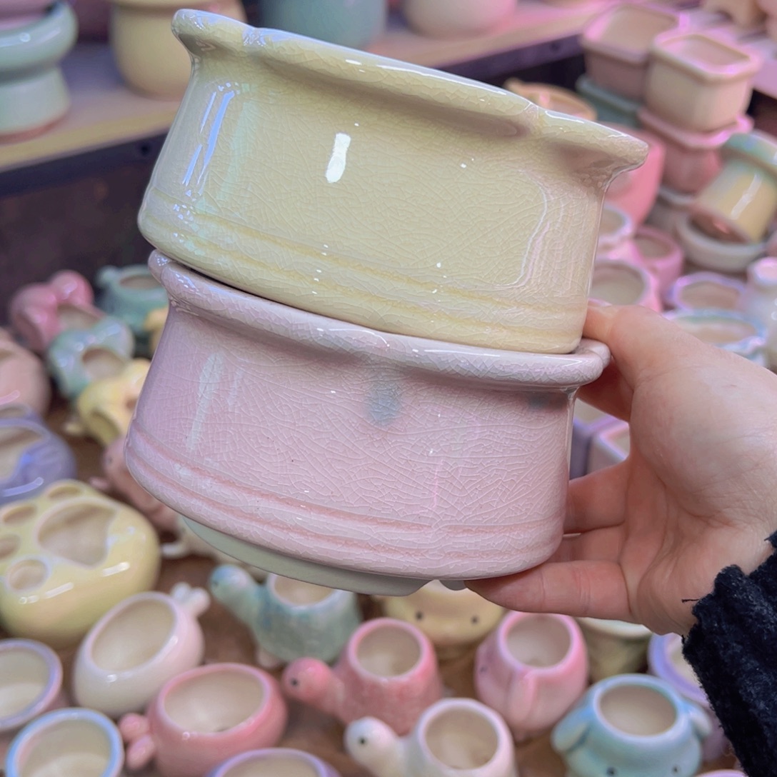 陶瓷花盆当场凑满12包邮