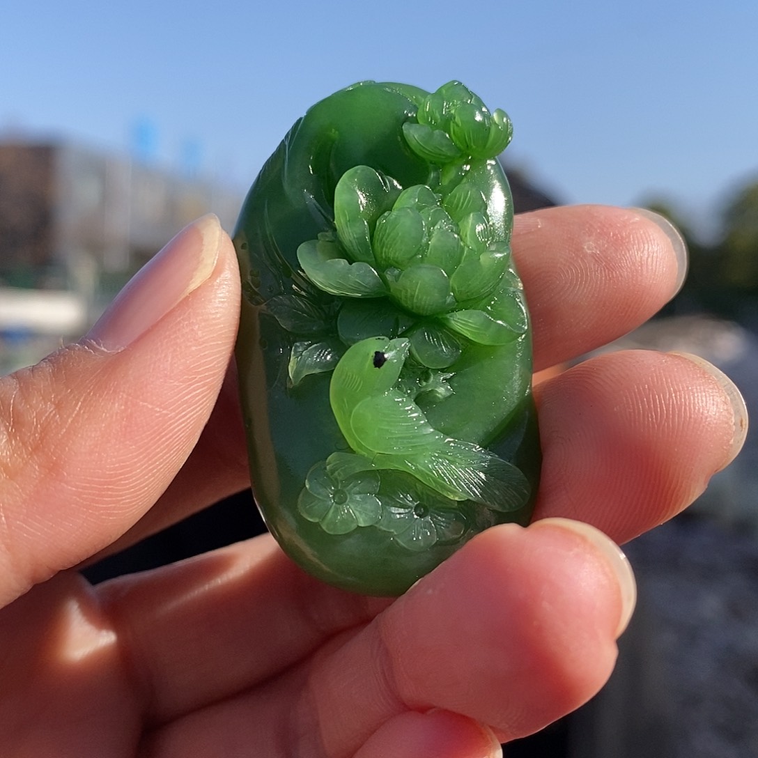 颈饰未镶嵌和田玉