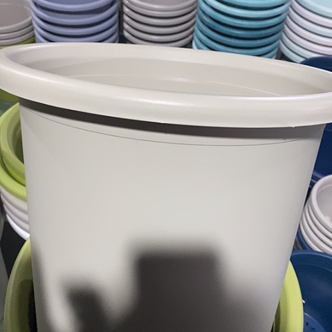 树脂四季8号微瑕灰白无托3个