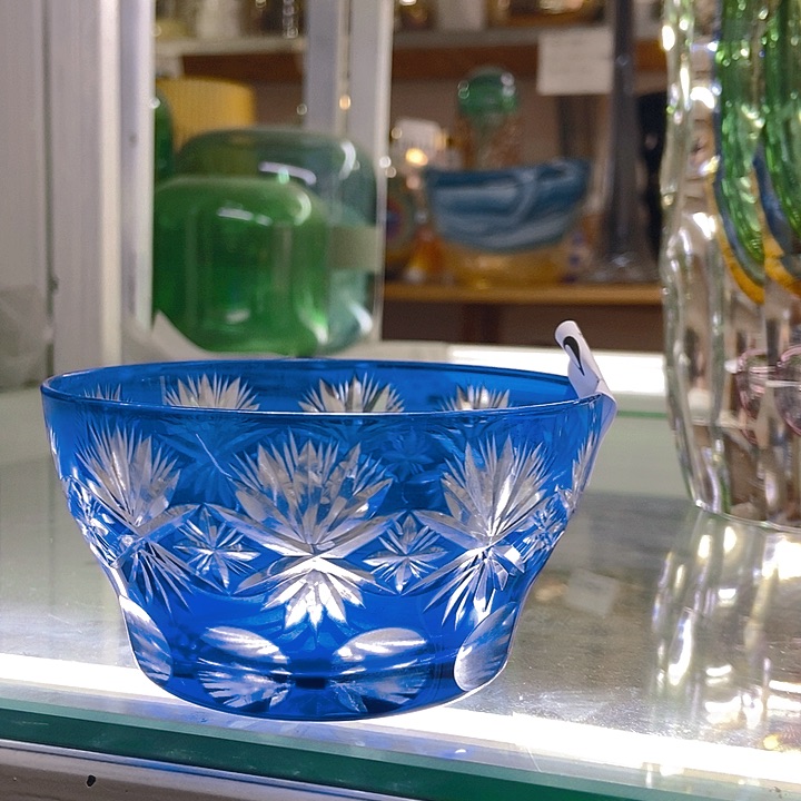 琉璃琉璃花瓶高6宽12