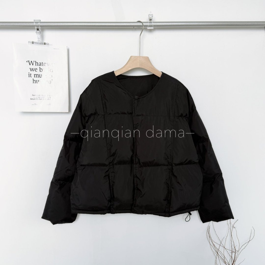 芊芊大码百搭宽松加厚短款棉服【小钢炮】626