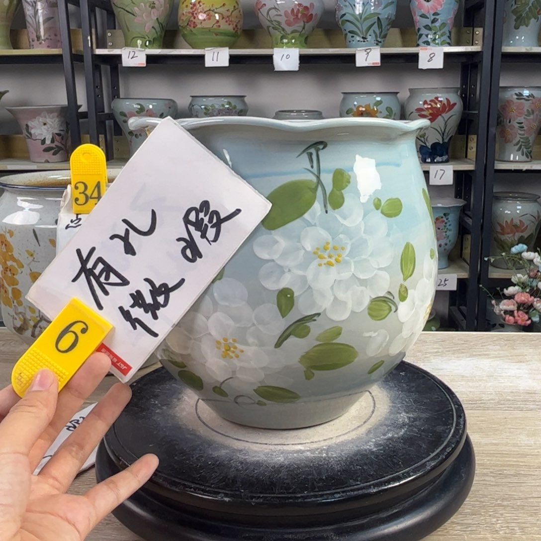 罐1tc景德镇陶瓷花盆