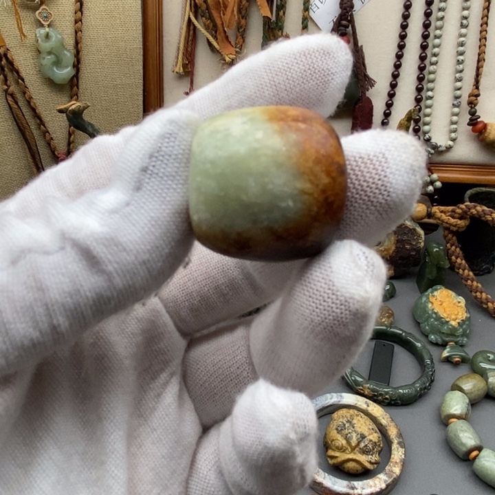 岫岩河磨玉（透闪石质玉）挂件未镶嵌