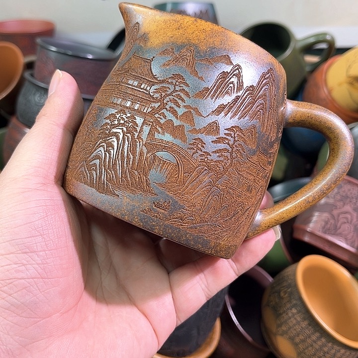 茶杯紫砂全手工紫砂主人杯