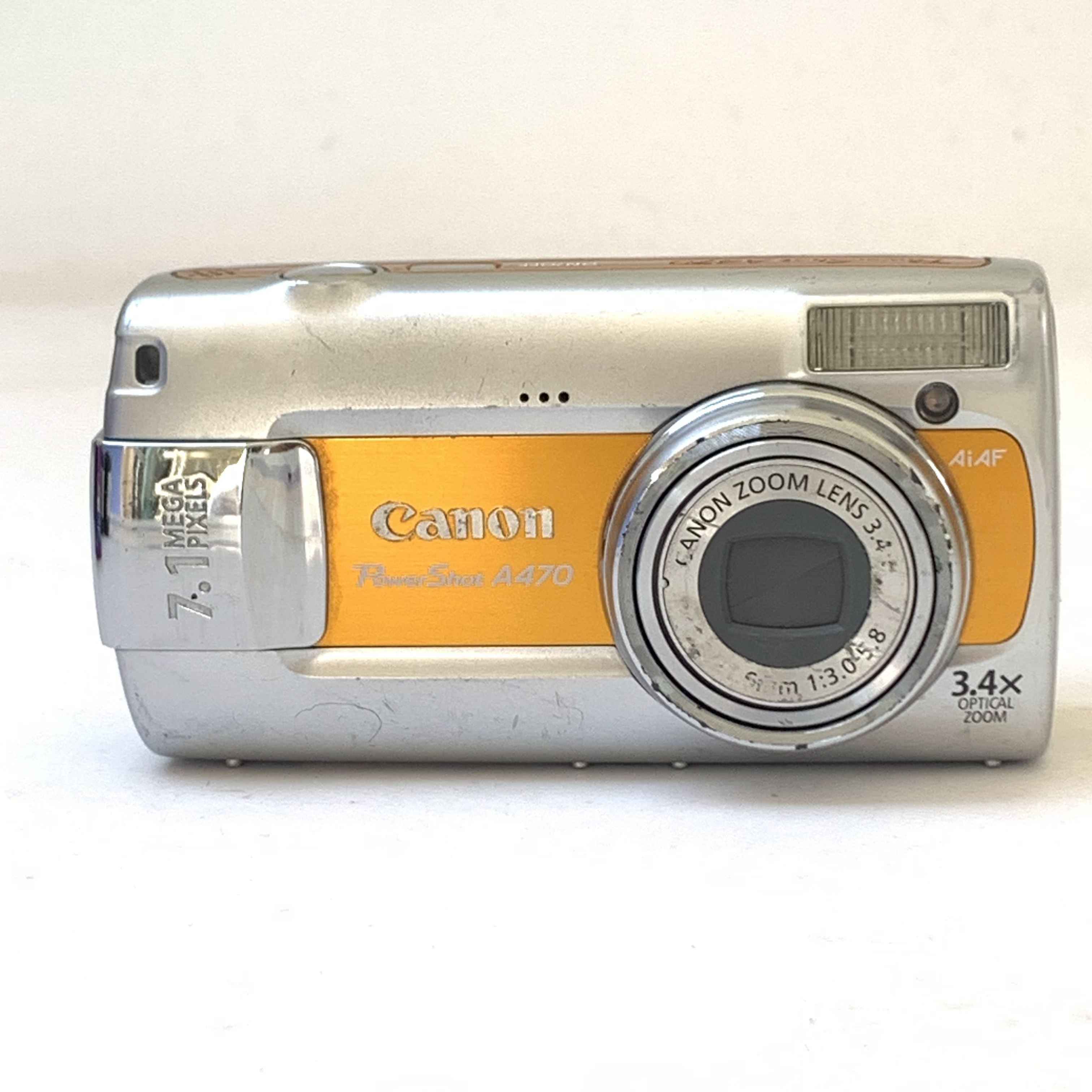 95新 Canon/佳能 a470 橙银色 【虞书欣同款】710万像素爆款