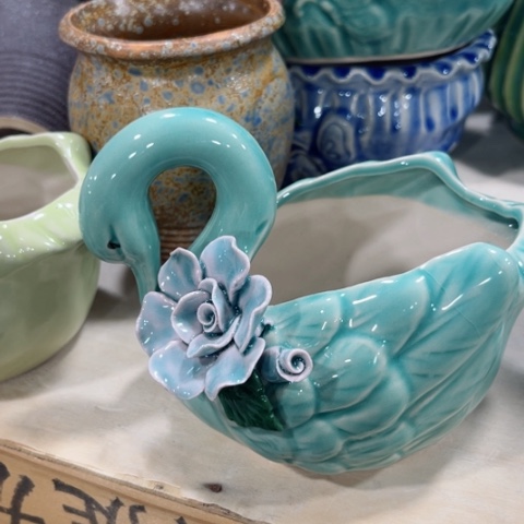 陶瓷新年快乐都是福利盆各位姐姐