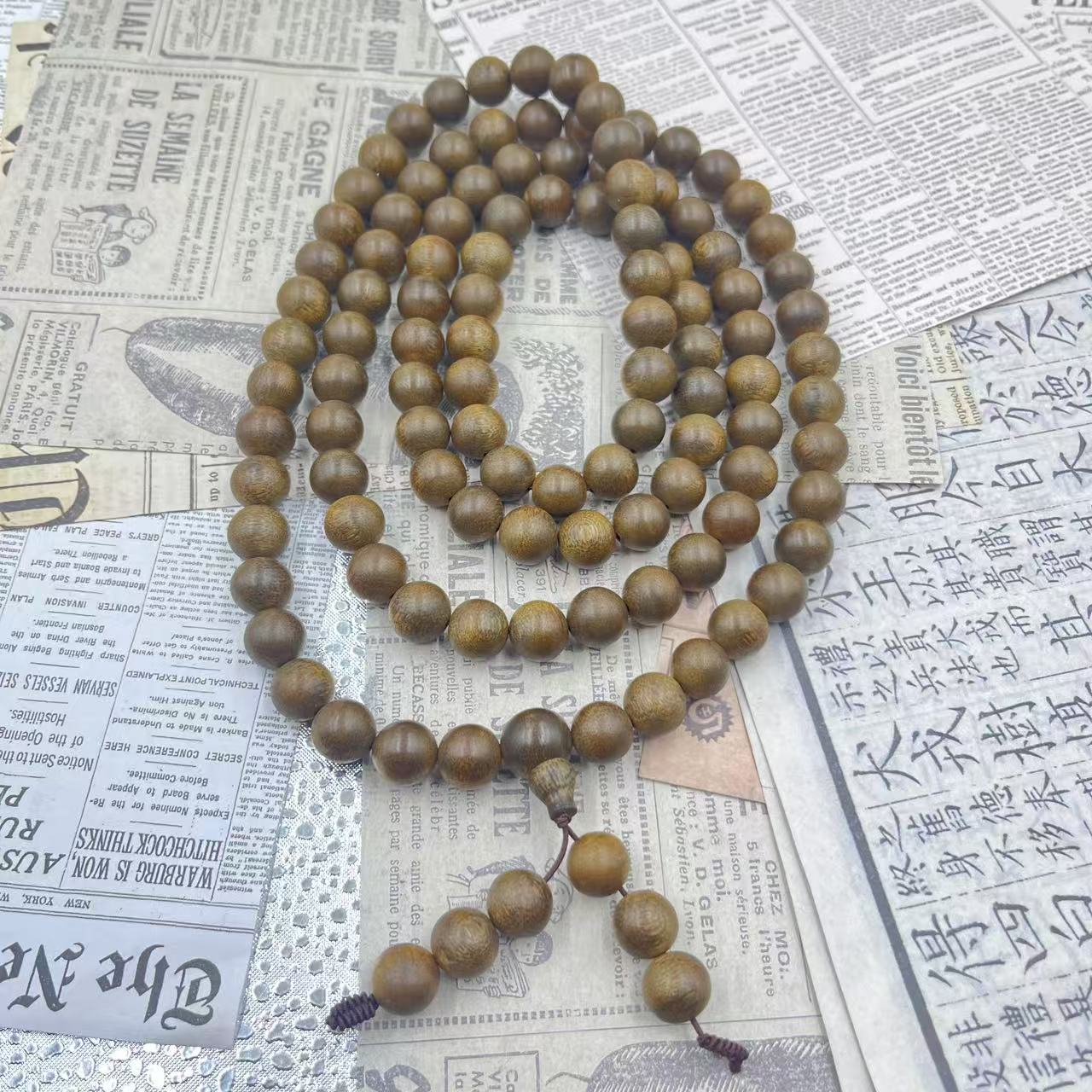 【善缘】c1587圆珠-沉香手串(多样性发货)