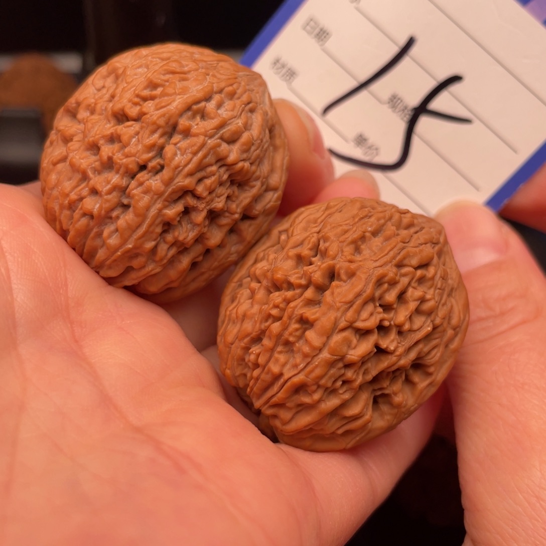 文玩核桃吊坠大蒜头34尺