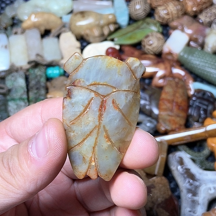和田玉未镶嵌颈饰151