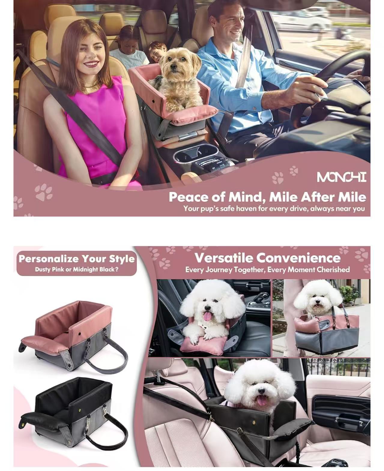 多功能宠物车载窝猫狗通用