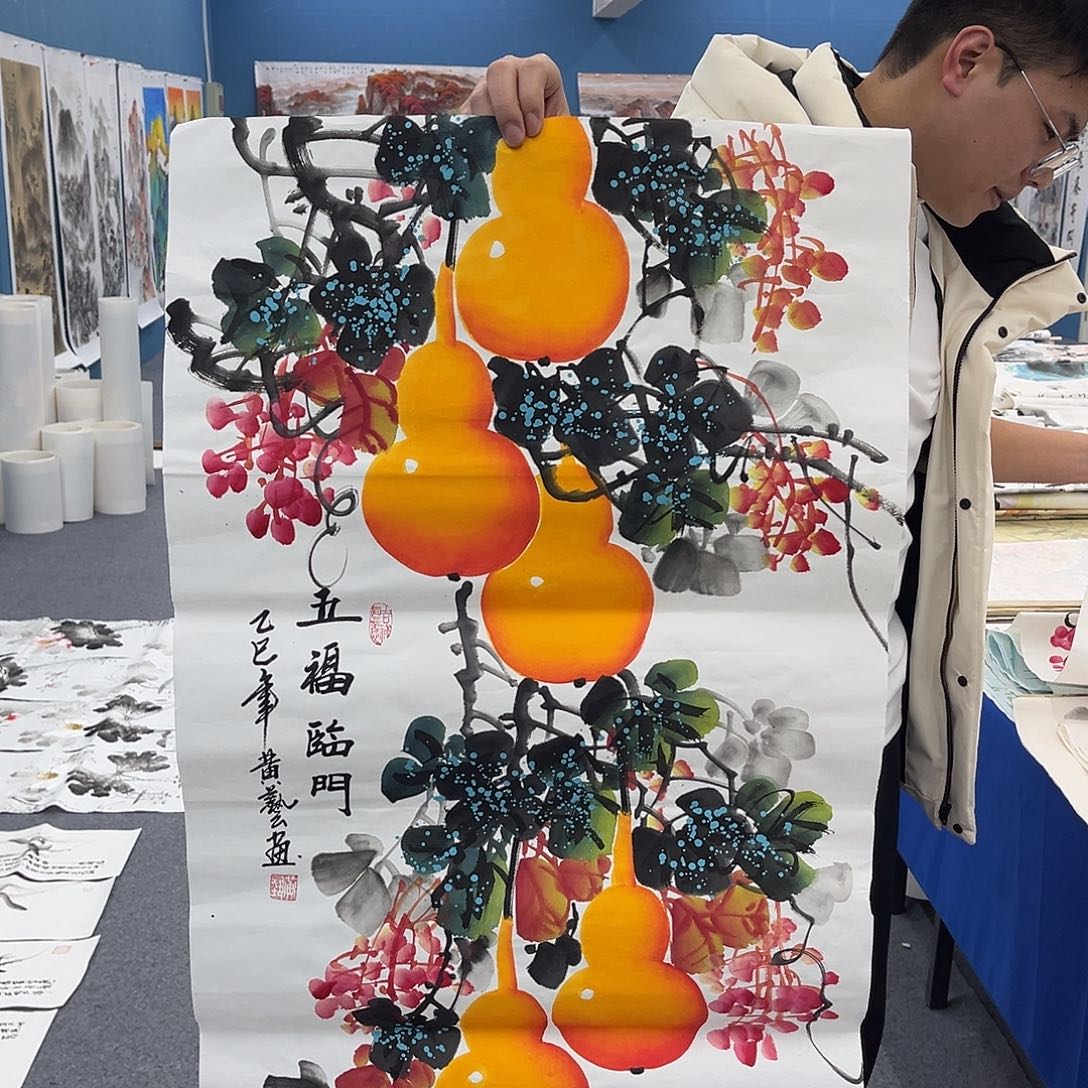 国画纯手绘作品欣赏