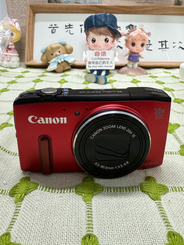 95新 Canon/佳能 Sx275红色摄影复古数码相机便携式学生相机卡