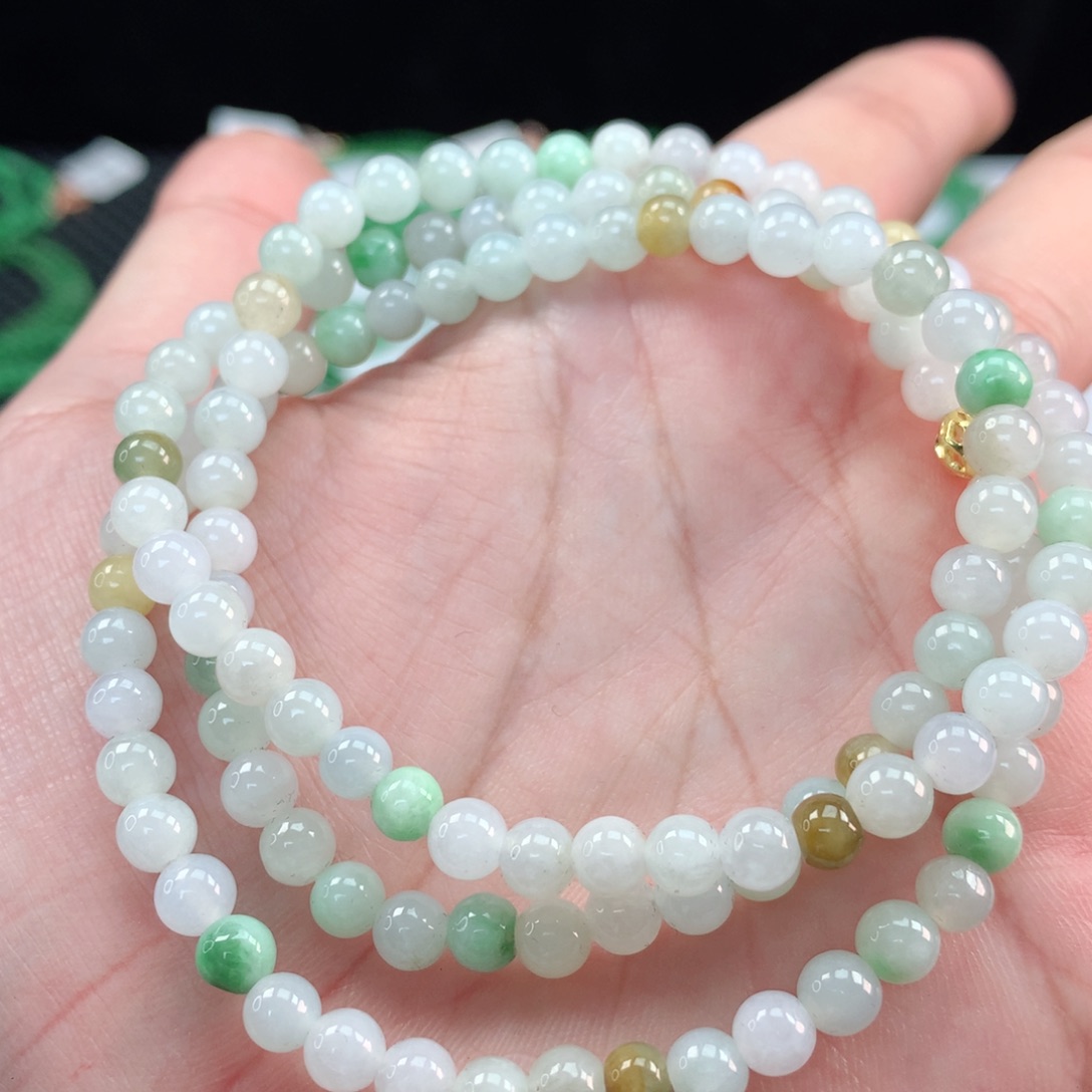 翡翠手链未镶嵌翡翠