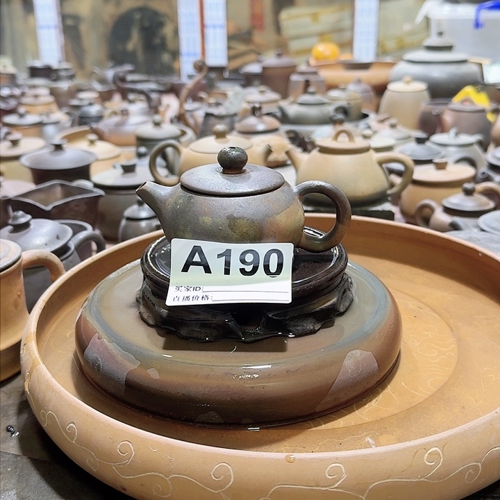 紫砂茶壶念*坭兴陶柴烧