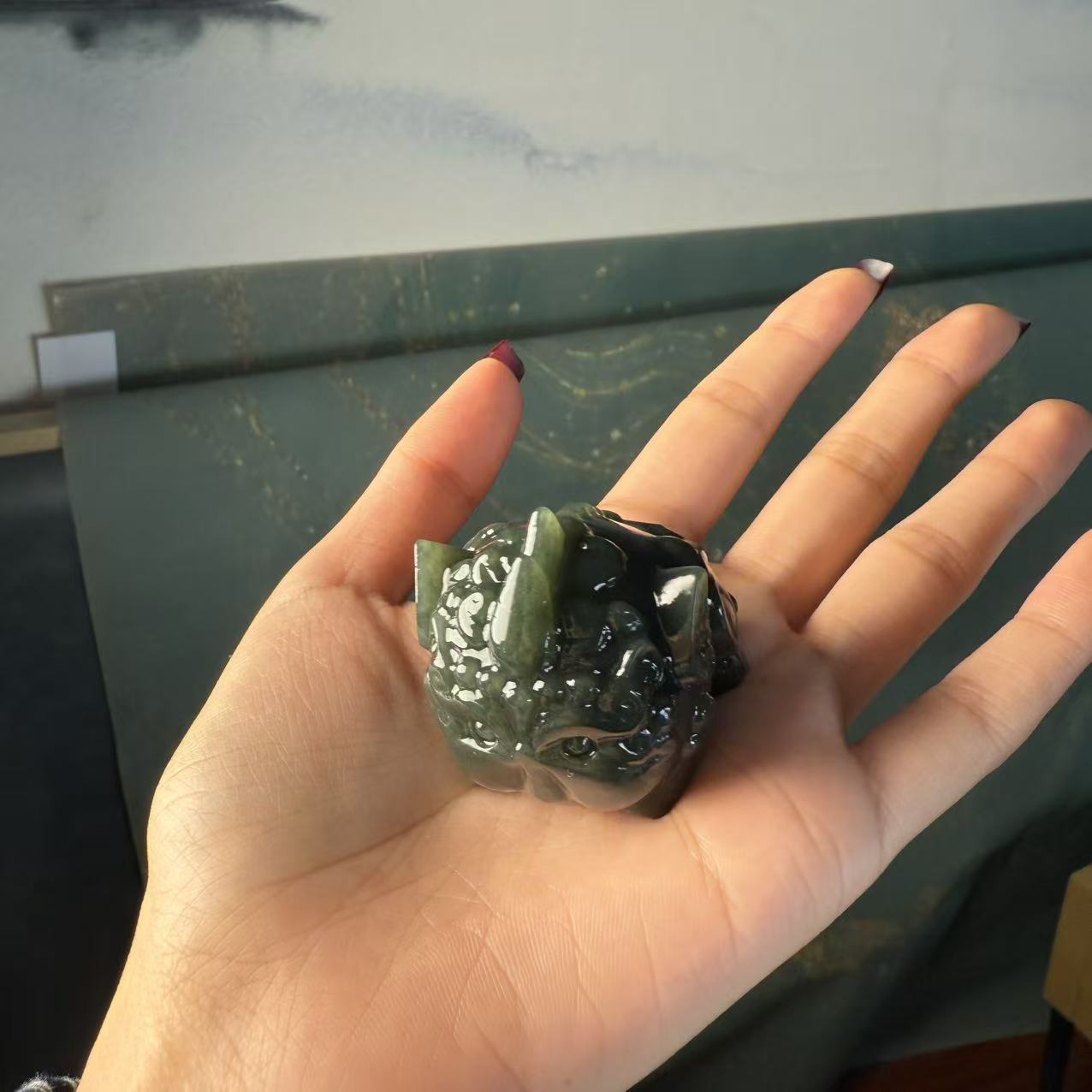 【德巧家】和田玉且末貔貅摆件