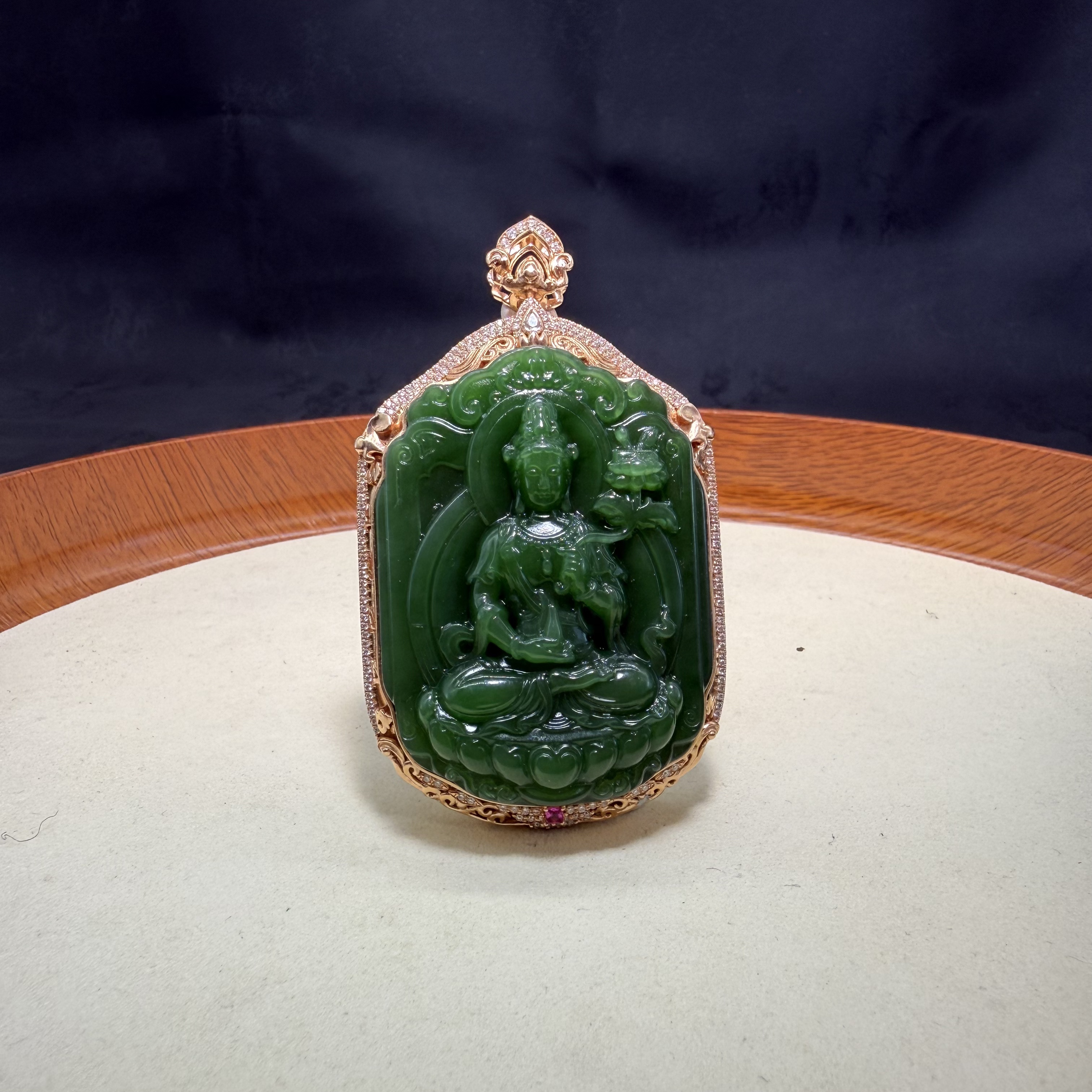 A713 和田玉吊坠 GZH93776235091