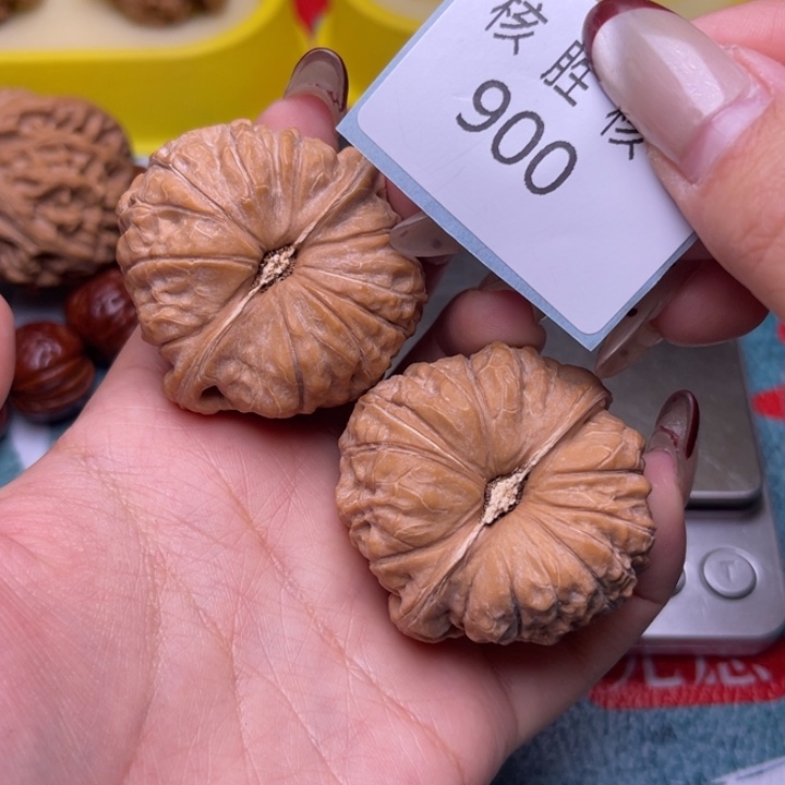 文玩核桃把件南瓜墩42.900