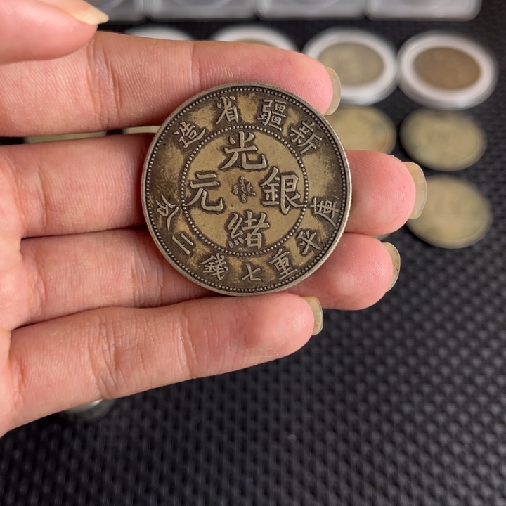 金属大头龙洋船洋工艺品