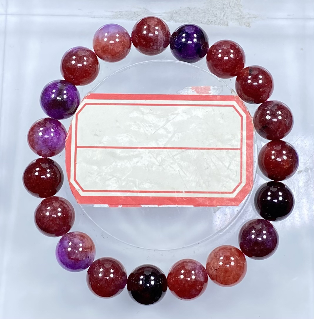 红紫10mm手串发一条B89