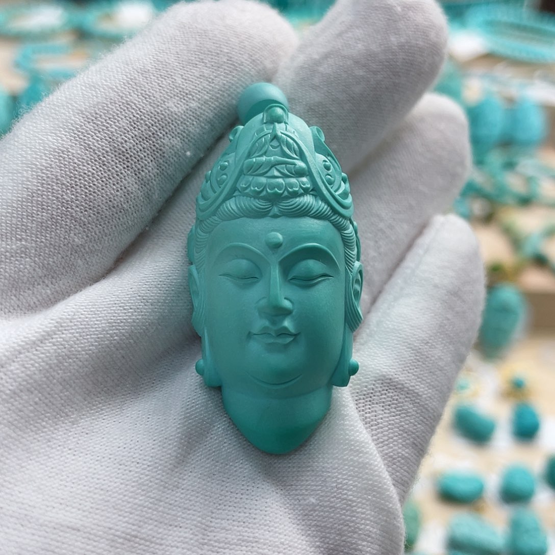 绿松石珠宝奇石未镶嵌