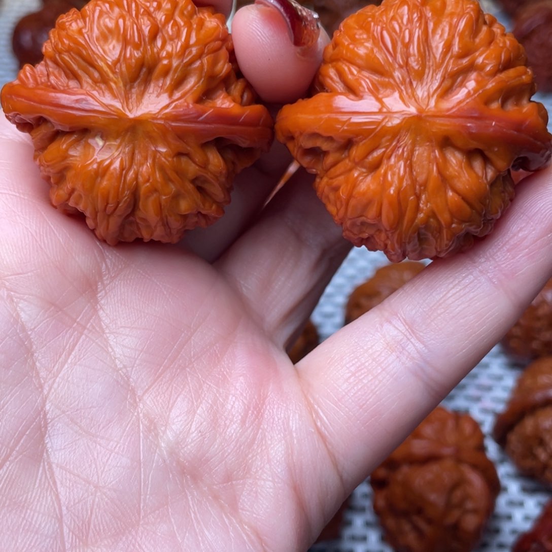 桃核吊坠文玩核桃 手把件 磨盘 41