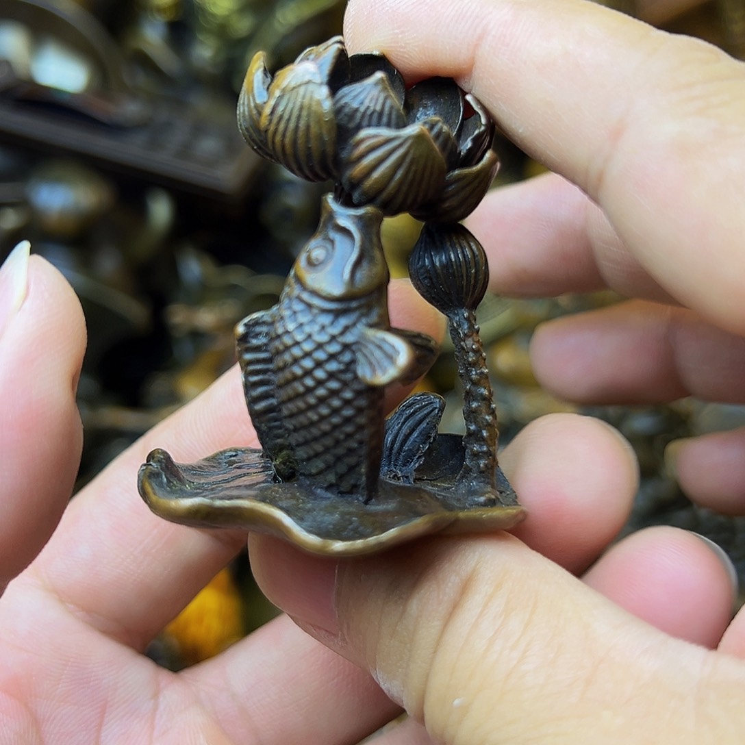 精品铜器精美文玩摆件