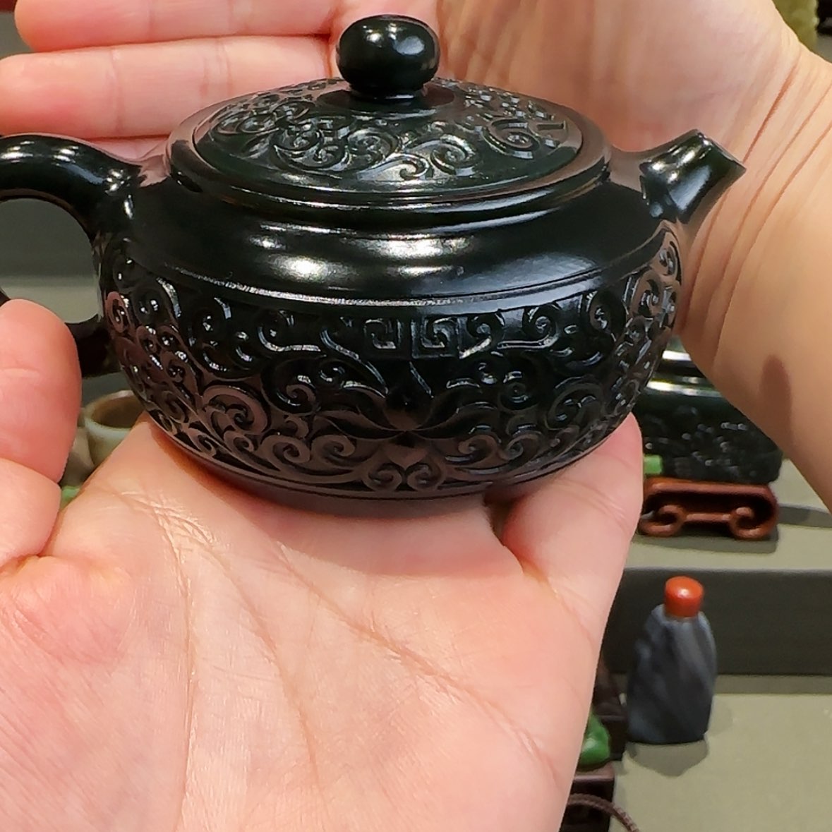 【闪购商品】未镶嵌和田玉摆件谷*