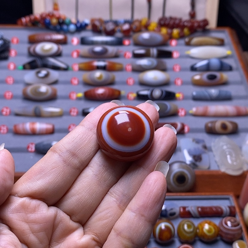 【闪购商品】玛瑙/玉髓珠宝半成品未镶嵌禅*