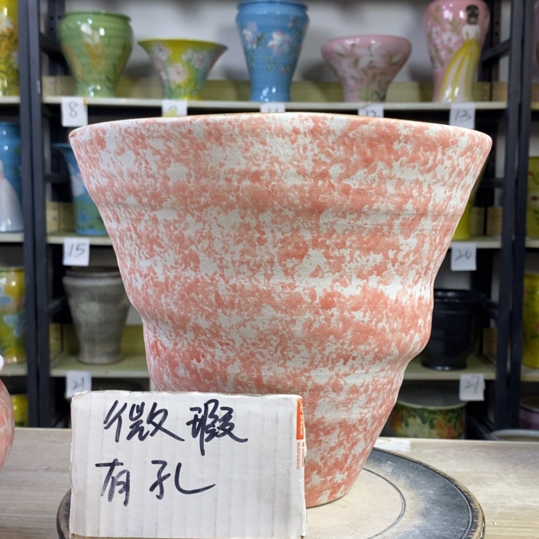景德镇手工手绘陶瓷花盆