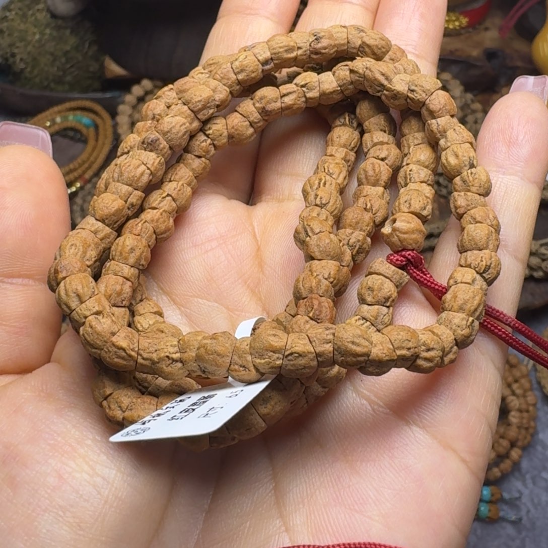 菩提籽类红皮大肠柏香108