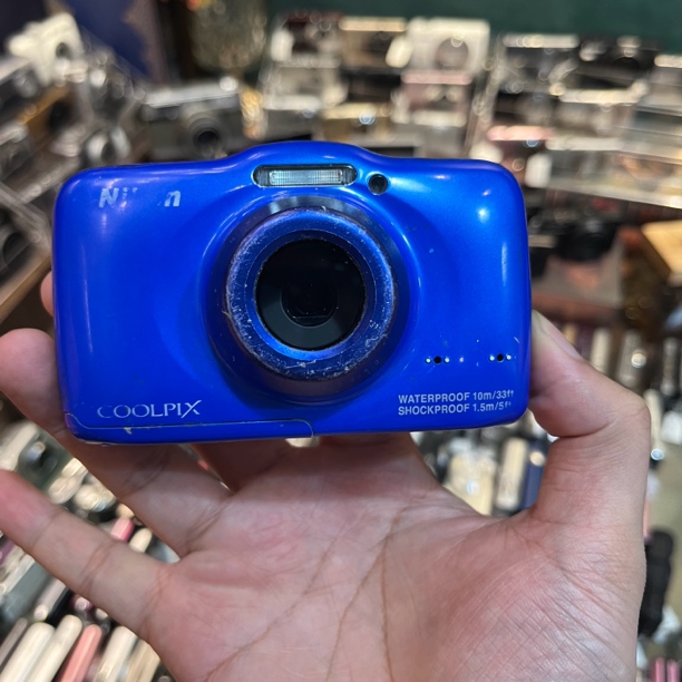 8新 Nikon/尼康 S32日英文 1300w像素3倍变焦 配件齐全