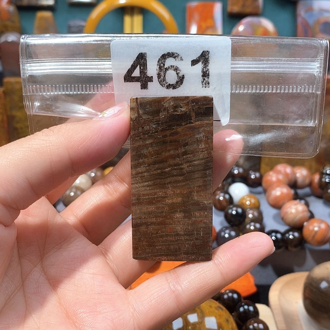 硅化玉天然北票硅化玉牌子未镶嵌