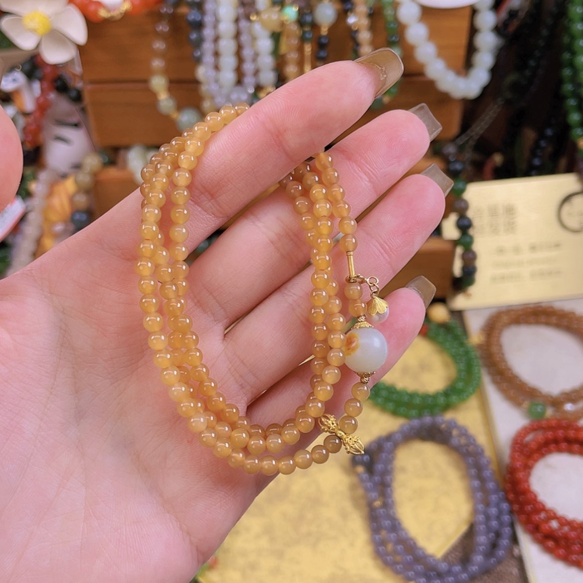 【闪购商品】和田玉手链未镶嵌