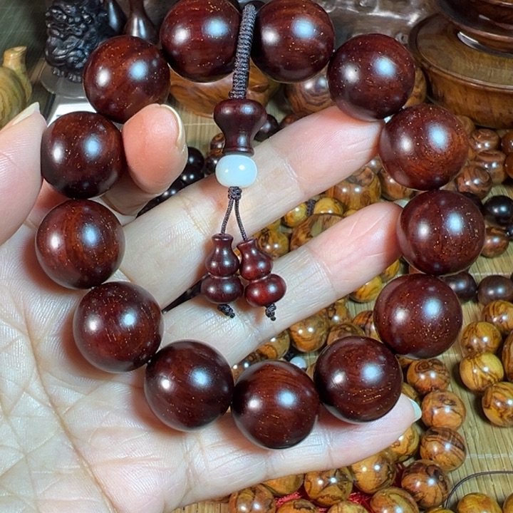 檀香紫檀（小叶紫檀）陈*信紫檀尺寸1.8带星星